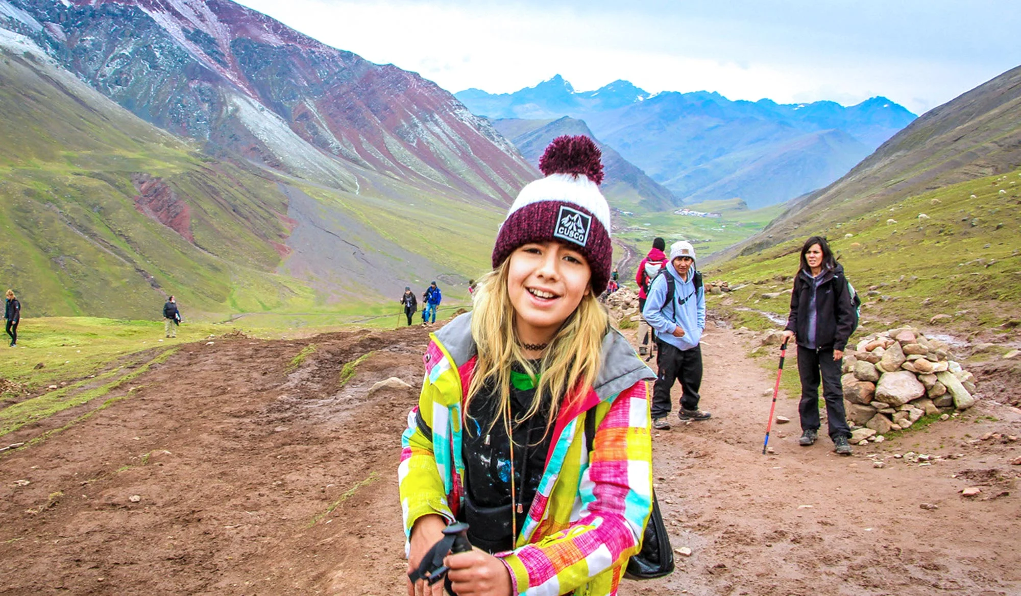 Rainbow Mountain Landscape