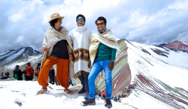 At the Summit: The 7 Color Mountain