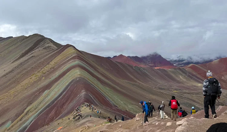 Paisagem na Montanha de 7 Cores